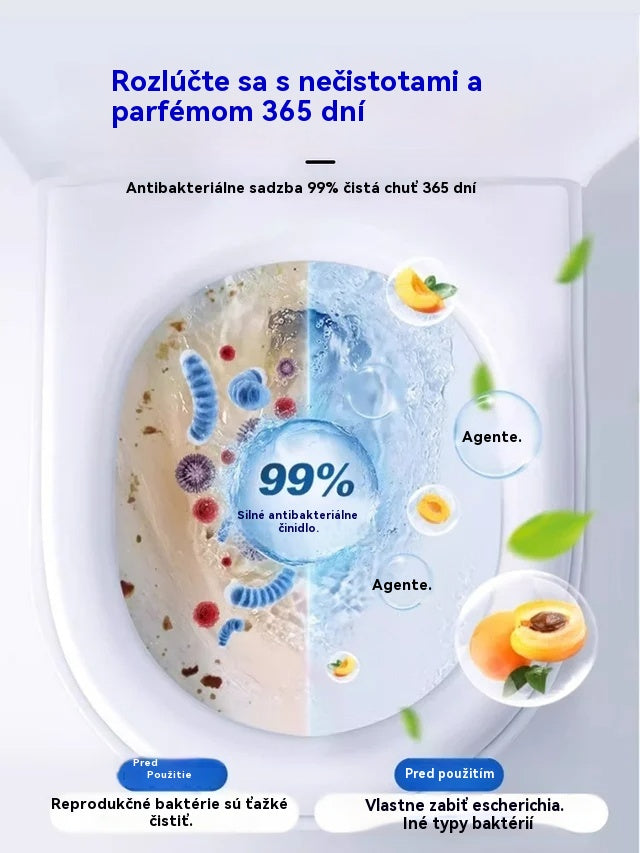 【48 kusov】Účinná čistiaca pena na toalety