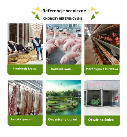 Specjalnie zaprojektowane do zabijania komarów i much na farmach, jedno opakowanie zabija pchły/szarańcze/karaluchy/muchy/komary!