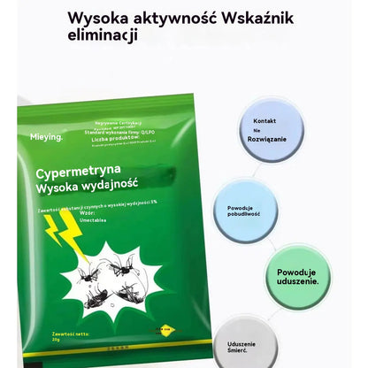 Specjalnie zaprojektowane do zabijania komarów i much na farmach, jedno opakowanie zabija pchły/szarańcze/karaluchy/muchy/komary!